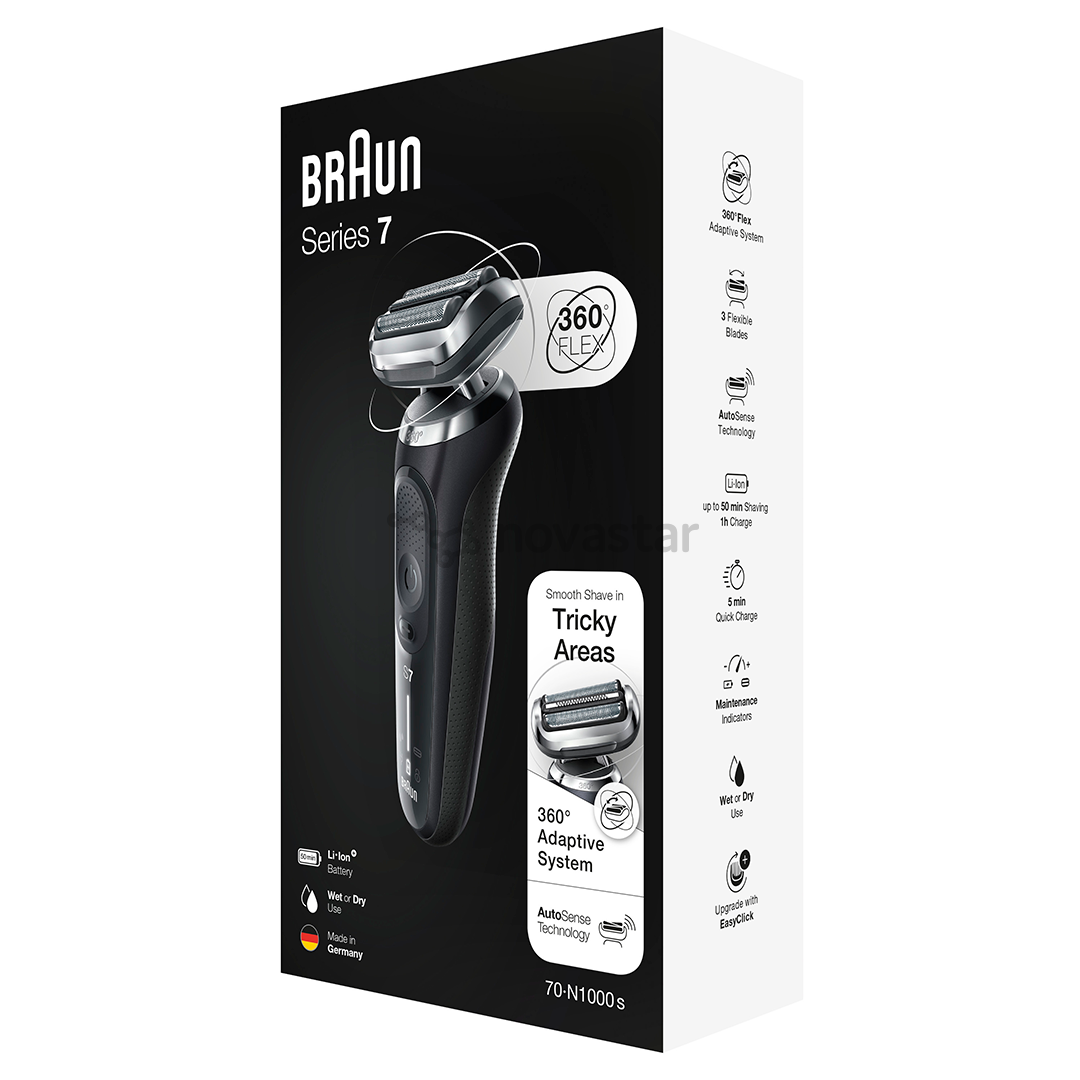 Barzdaskutė Braun 70-N1000S