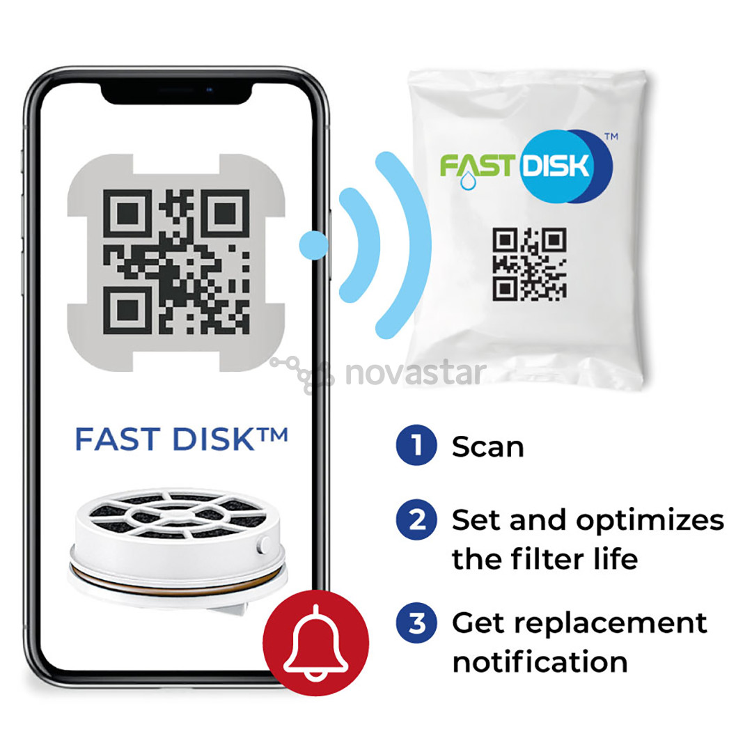 Filtravimo butelis Laica GlaSSmart, 1.1L, B31AA