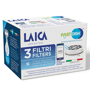 Filtras Laica Fast Disk, 3vnt