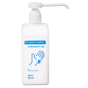 Dezinfekcinis skystis Chemi-Pharm, 500 ml ASEPT500PUMPVEDEL