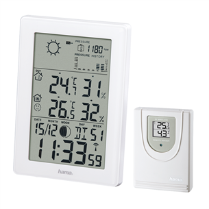 Hama EWS-3200, white - Weather Station