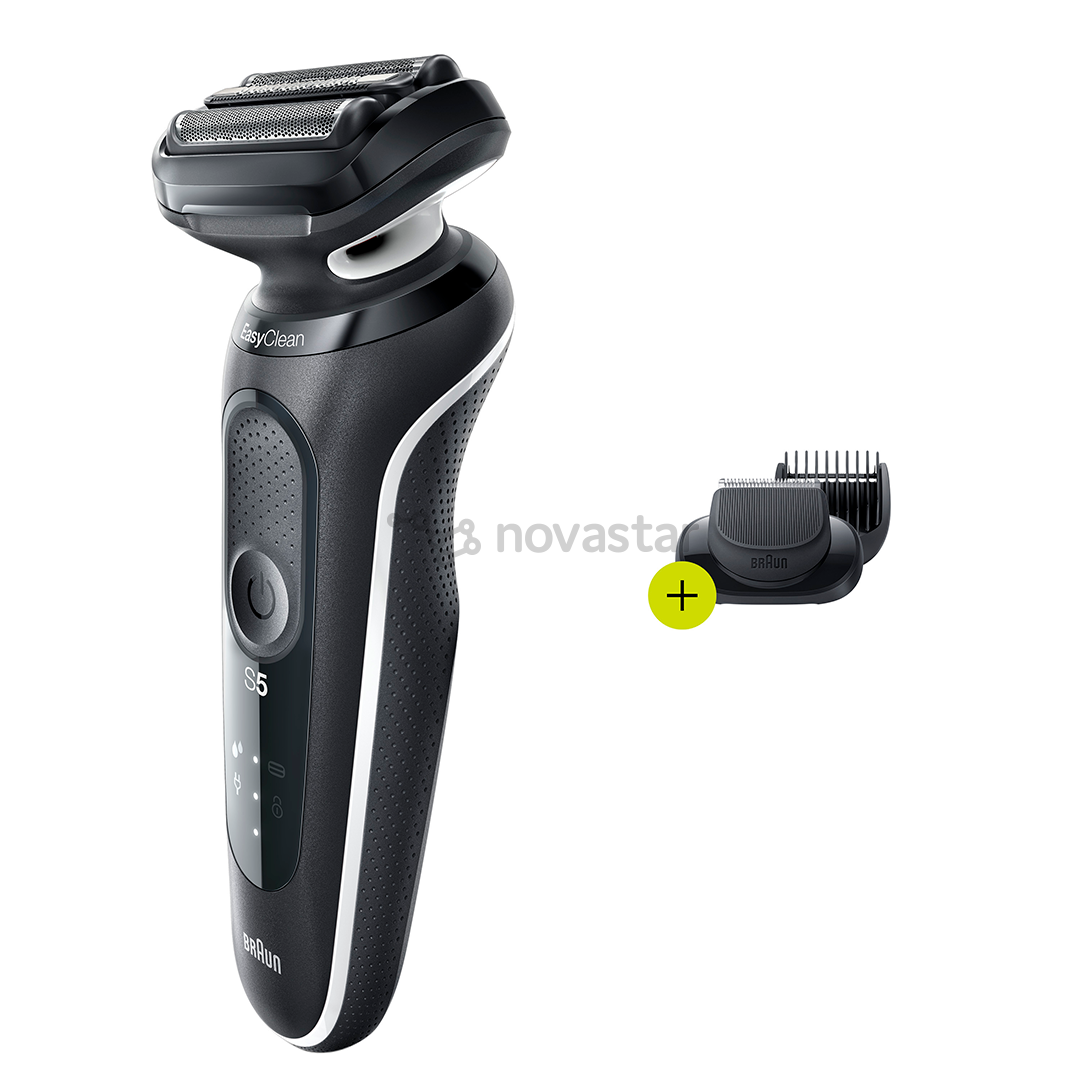 Barzdaskutė Braun 50-W1500S + formavimo priedas, Balta