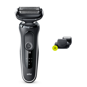 Barzdaskutė Braun 50-W1500S + formavimo priedas, Balta