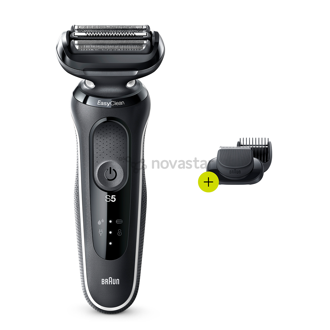 Barzdaskutė Braun 50-W1500S + formavimo priedas, Balta