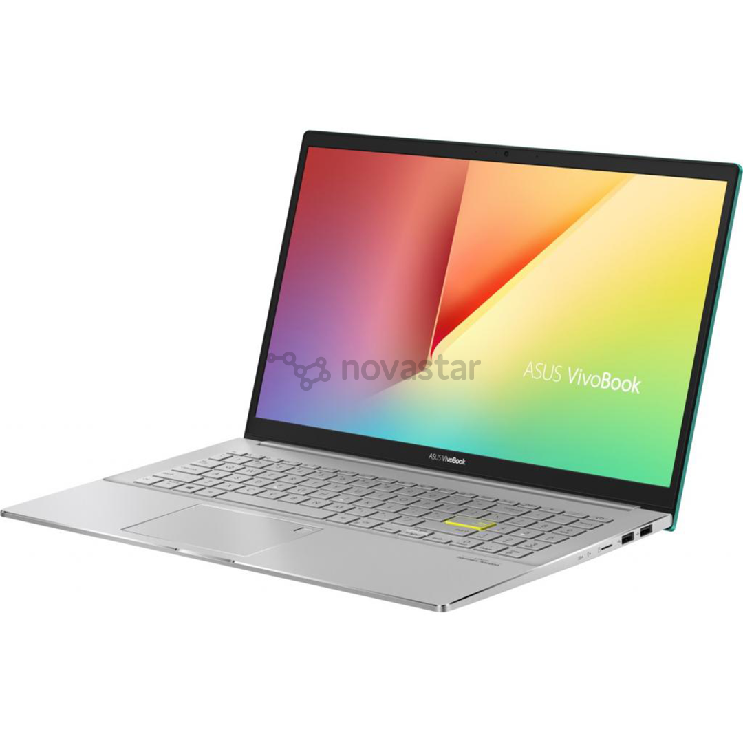 Nešiojamas kompiuteris ASUS VivoBook S15 M533IA/AMD Ryzen 5 4500U/AMD Radeon Graphics/SSD 512GB/RAM 8GB/W10H/Nordic/Green