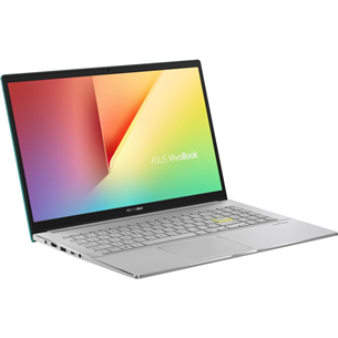 Nešiojamas kompiuteris ASUS VivoBook S15 M533IA/AMD Ryzen 5 4500U/AMD Radeon Graphics/SSD 512GB/RAM 8GB/W10H/Nordic/Green