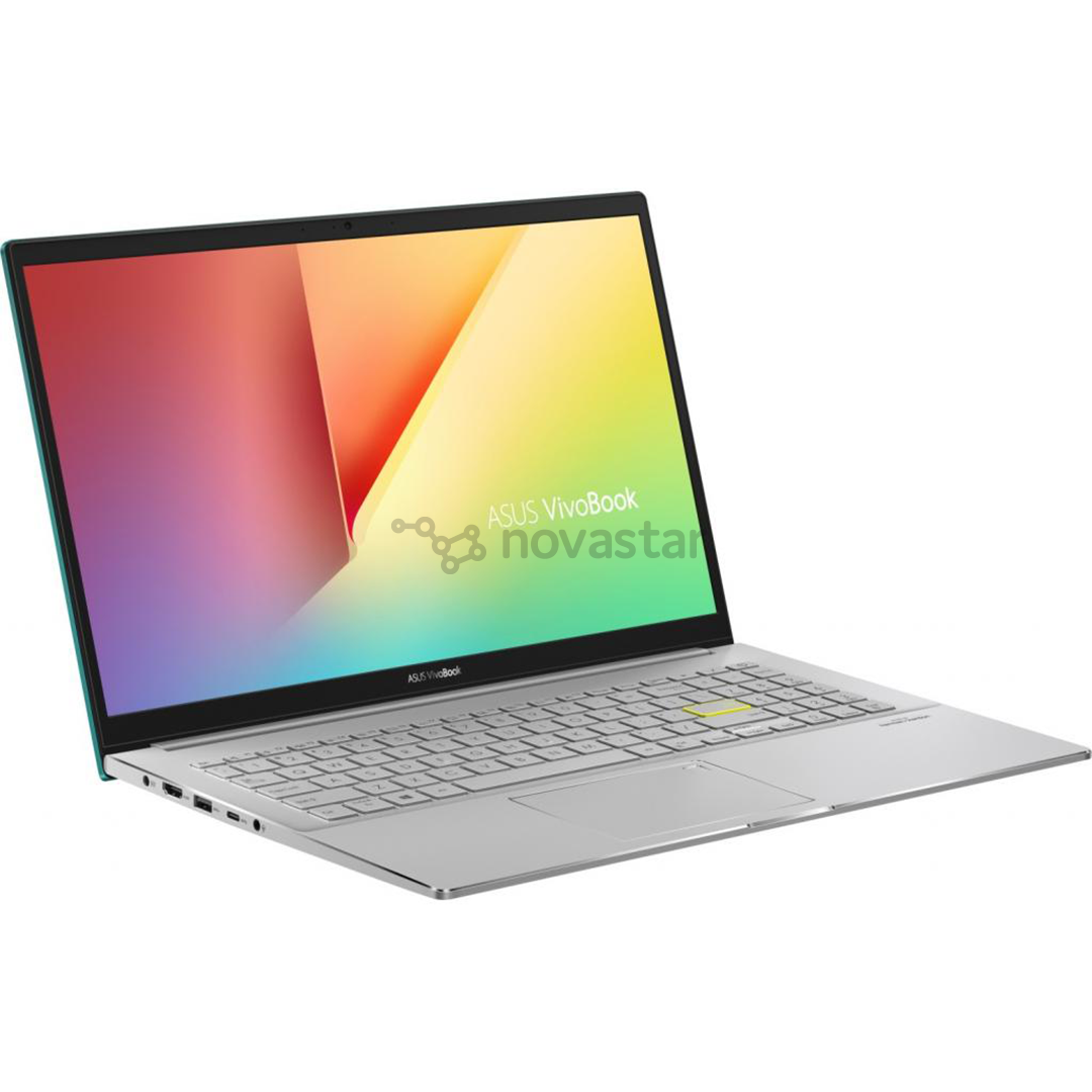 Nešiojamas kompiuteris ASUS VivoBook S15 M533IA/AMD Ryzen 5 4500U/AMD Radeon Graphics/SSD 512GB/RAM 8GB/W10H/Nordic/Green