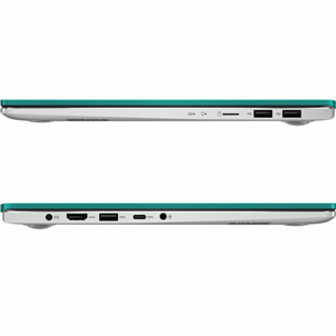 Nešiojamas kompiuteris ASUS VivoBook S15 M533IA/AMD Ryzen 5 4500U/AMD Radeon Graphics/SSD 512GB/RAM 8GB/W10H/Nordic/Green