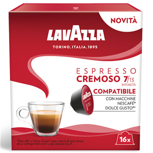 Lavazza Nescafe Dolce Gusto Espresso Cremoso, 16 portions - Coffee capsules