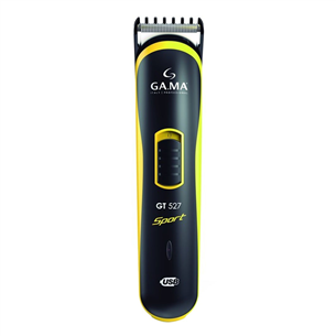 GA.MA GT527 Sport USB, black/yellow - Beard trimmer