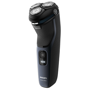 Philips 3000 Wet & Dry, black/blue - Shaver