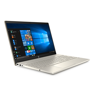 Nešiojamas kompiuteris HP Pavilion 15-cs3026no/Intel Core i5-1035G1/Intel UHD Graphics/SSD 512GB/RAM 8GB/Nordic/W10H/Gold