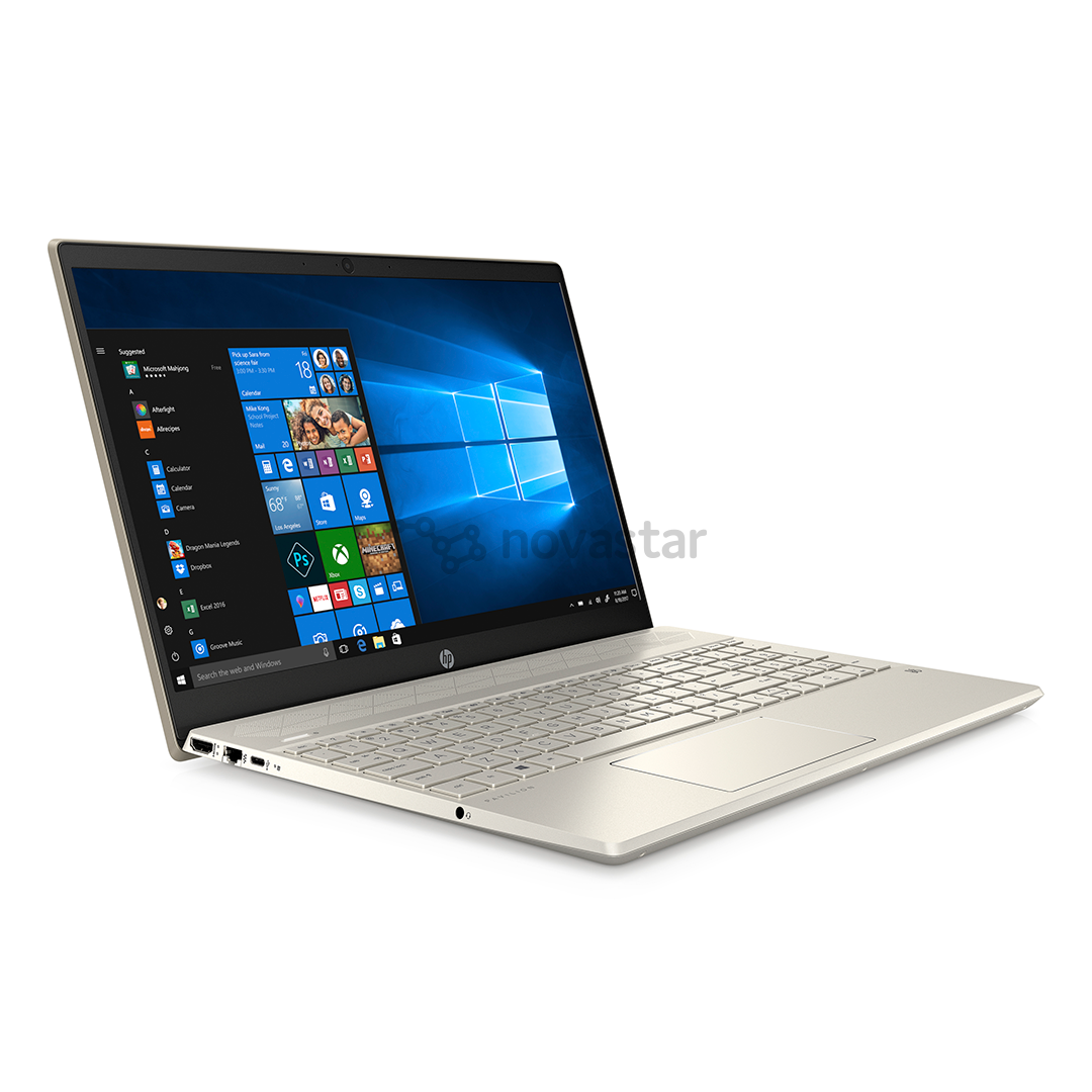 Nešiojamas kompiuteris HP Pavilion 15-cs3026no/Intel Core i5-1035G1/Intel UHD Graphics/SSD 512GB/RAM 8GB/Nordic/W10H/Gold