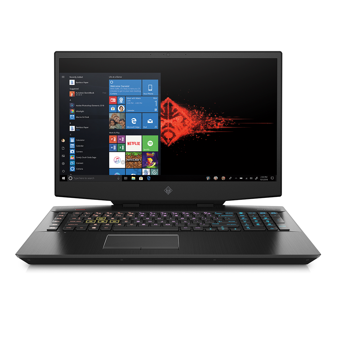 Nešiojamas kompiuteris HP OMEN 17-cb1018no/Intel Core i7-10750H/NVIDIA GeForce RTX 2070 8GB/SSD 512GB/RAM 16GB/W10/Nordic