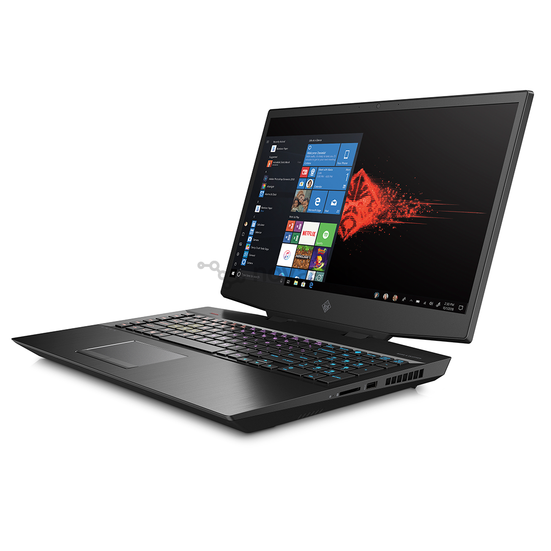 Nešiojamas kompiuteris HP OMEN 17-cb1018no/Intel Core i7-10750H/NVIDIA GeForce RTX 2070 8GB/SSD 512GB/RAM 16GB/W10/Nordic