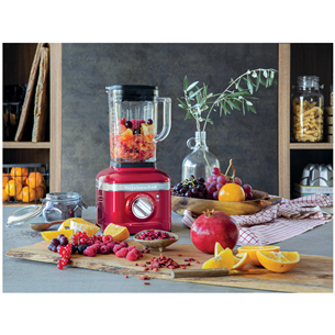 Kokteilinė Kitchenaid 5KSB4034ECA + priedas, Candy Apple Red