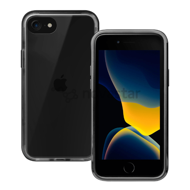 Dėkliukas Laut Exoframe iPhone SE (2020) & 7/8, Juodas