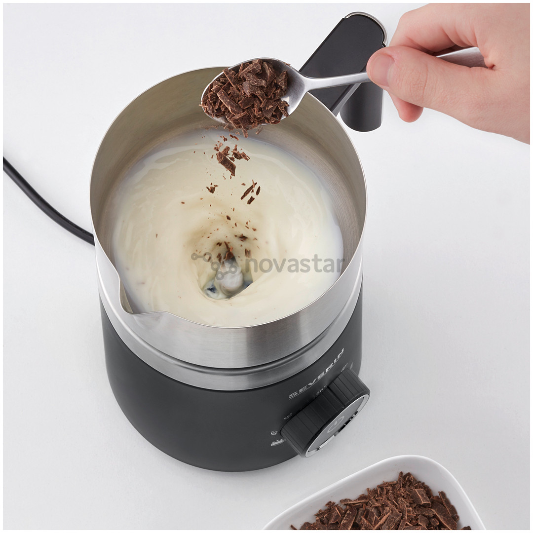 Severin Spuma 700, индукция, черный/нерж. сталь - Капучинатор