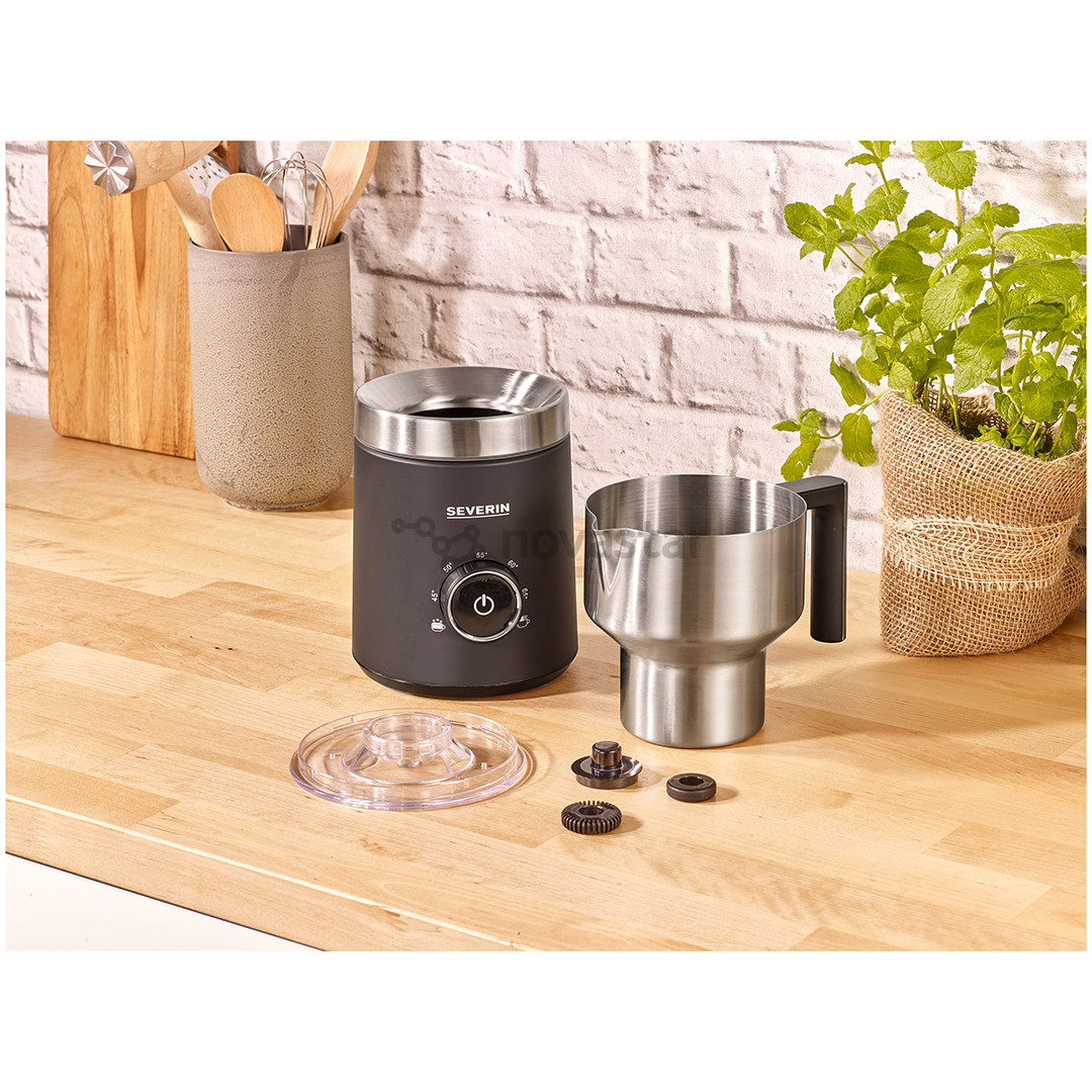 Severin Spuma 700, индукция, черный/нерж. сталь - Капучинатор