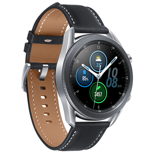 Išmanusis laikrodis Samsung Galaxy Watch 3 LTE, Mystic Silver, 45mm
