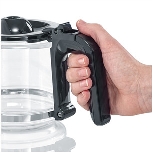 Severin TypeSwitch Timer, vandens talpa 1,4 L, juodas/nerūdijančio plieno - Kavos virimo aparatas
