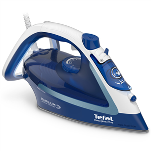 Tefal Easygliss Plus, 2500 W, white/blue - Steam iron FV5735E0