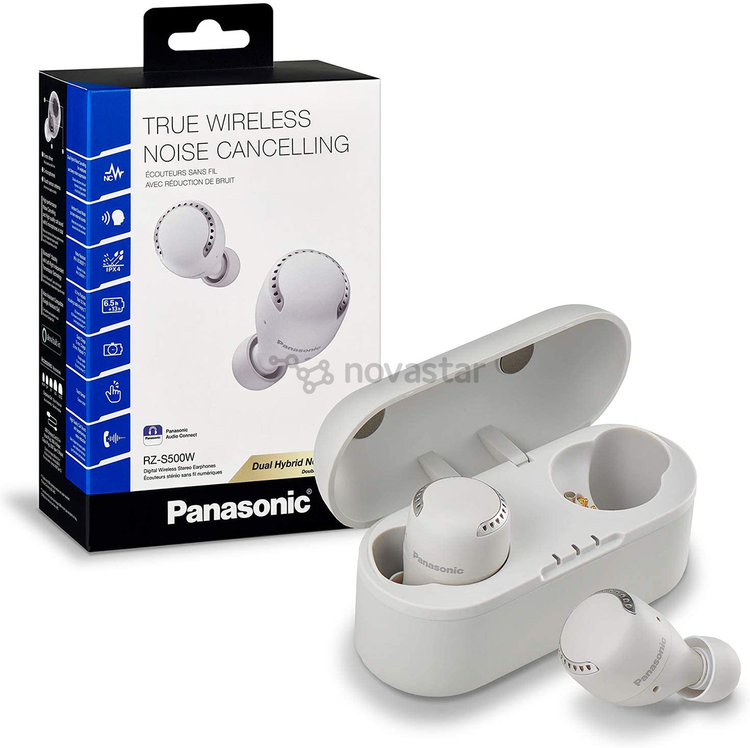 Ausinės Panasonic RZ-S500WE-W, belaidės, Baltos
