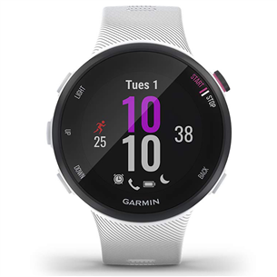 Išmanusis laikrodis Garmin Forerunner 45S GPS, EU, White, Large
