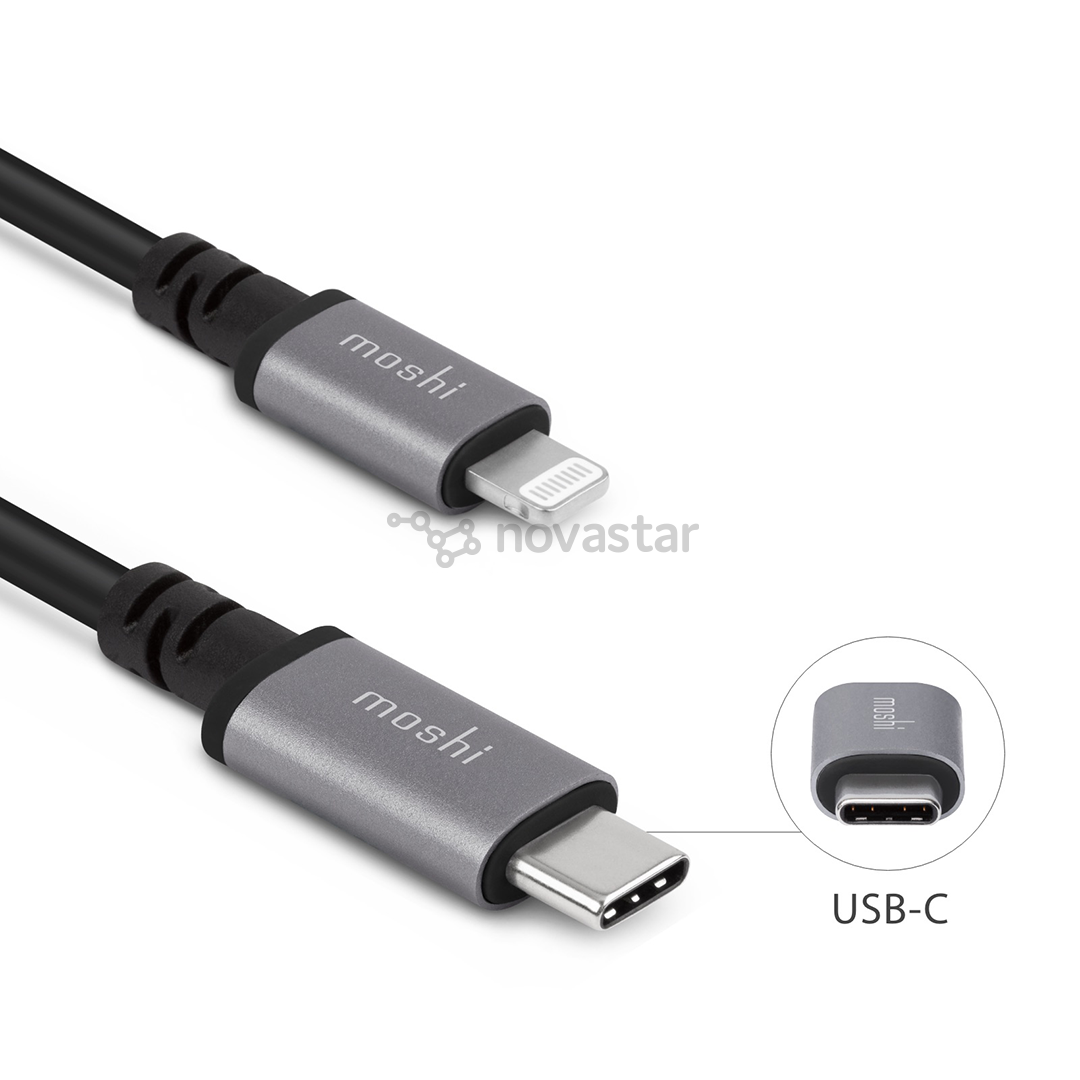 Laidas Moshi USB C - Lightning, 3m