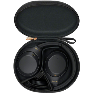 Ausinės Sony WH1000XM4B.CE7, belaidės, Juodos