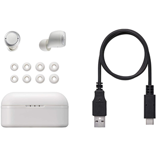 Ausinės Panasonic RZ-S300WE-W, belaidės, Baltos