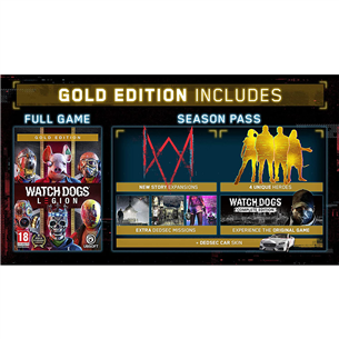 Žaidimas PS4 Watch Dogs: Legion GOLD Edition