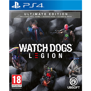 Žaidimas PS4 Watch Dogs: Legion Ultimate Edition