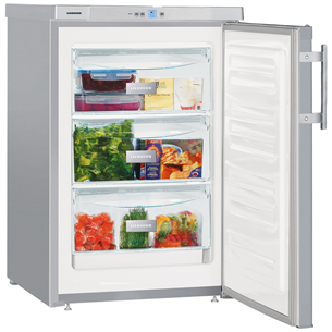 Liebherr, 98 L, height 86 cm, silver - Freezer