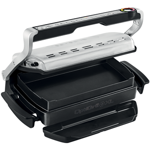 Tefal Optigrill+ + Snacking and backing XL, 2000 Вт, черный/нерж. сталь - Электрический гриль + насадка для запекания