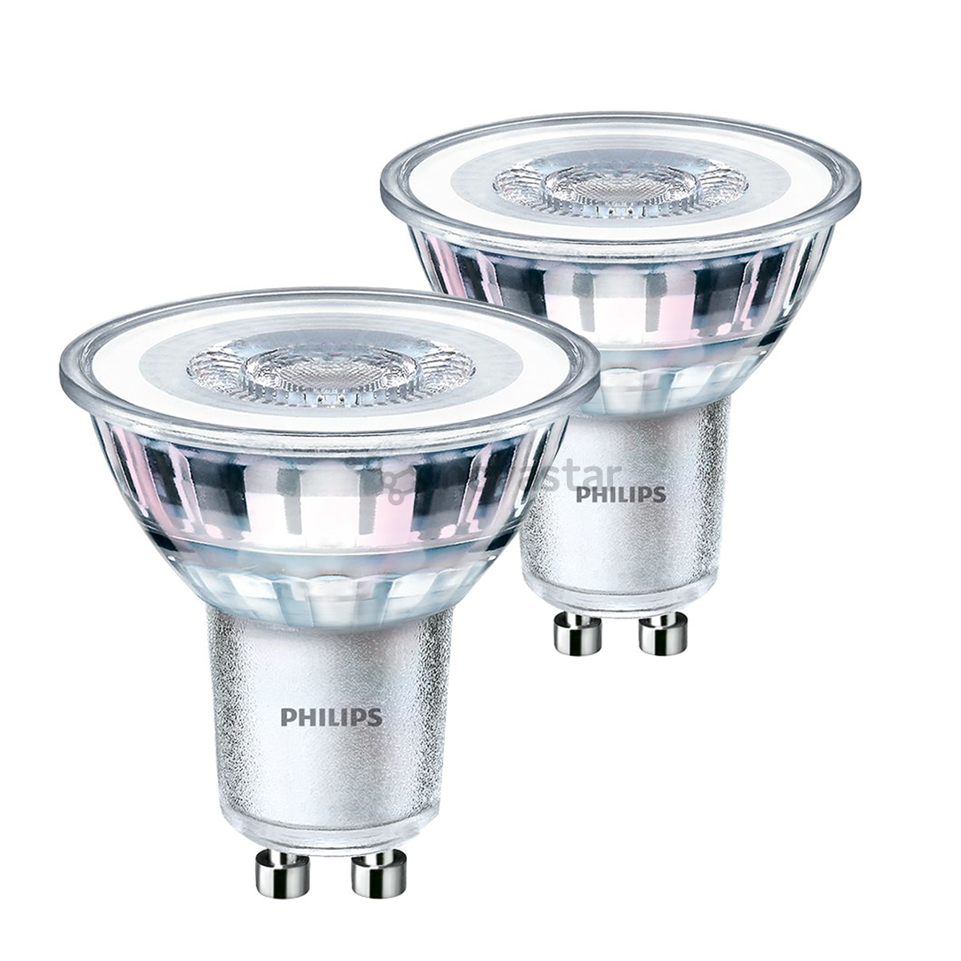 Lemputė Philips GU10 50W Warm white 36D, 2vnt,