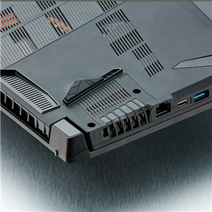 Nešiojamas kompiuteris MSI GF75 Thin 10SCXR/Intel Core i7-10750H/nVidia GeForce GTX 1650 4GB/SSD 512GB/HDD 1TB/RAM 16GB/ENG/W10H