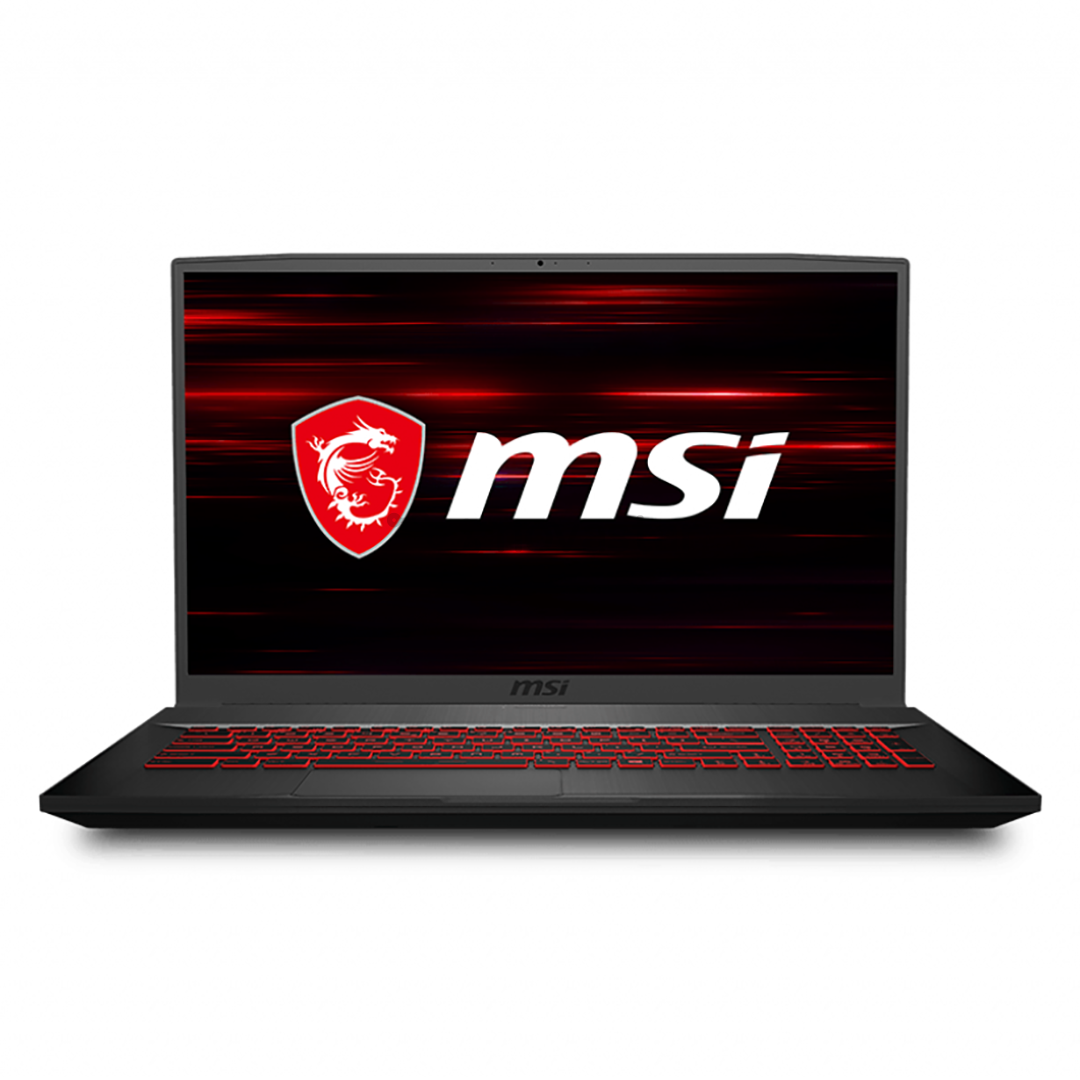 Nešiojamas kompiuteris MSI GF75 Thin 10SCXR/Intel Core i7-10750H/nVidia GeForce GTX 1650 4GB/SSD 512GB/HDD 1TB/RAM 16GB/ENG/W10H