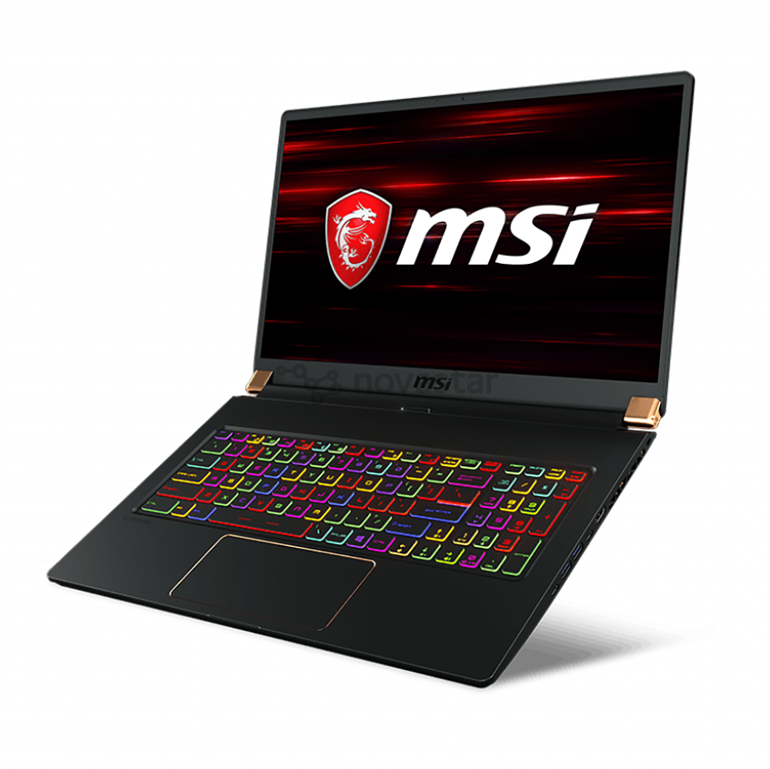 Nešiojamas kompiuteris MSI GS75 Stealth 10SE, W10P/Intel Core i7-10875H/NVIDIA GeForce RTX 2060 6GB/SSD 1TB/RAM 16GB/ENG/W10P