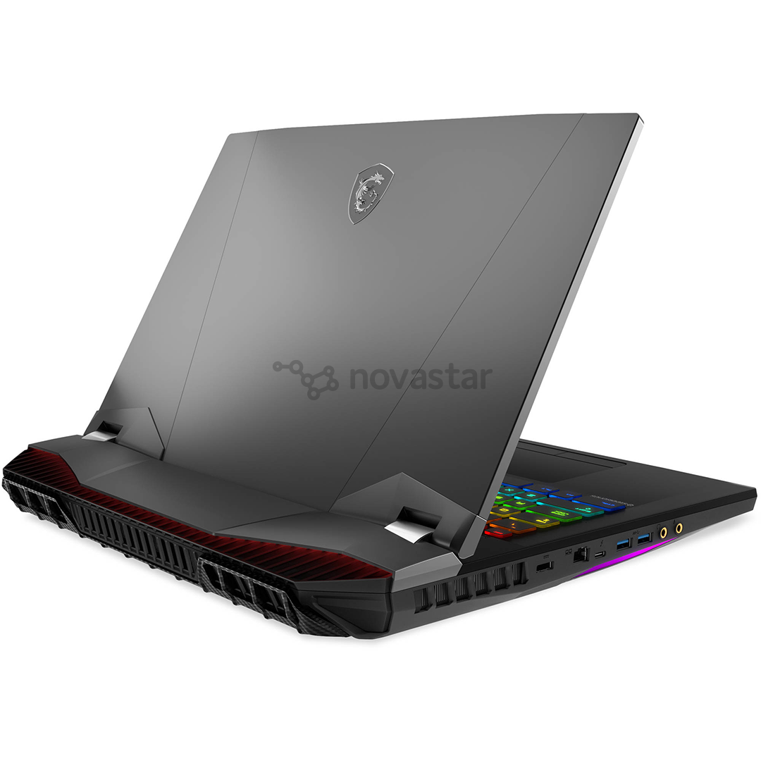 Nešiojamas kompiuteris MSI GT76 Titan/Intel Core i9-10900K/nVidia GeForce RTX 2070 Super 8GB/SSD 1TB/HDD 1TB/RAM 32GB/ENG/W10P