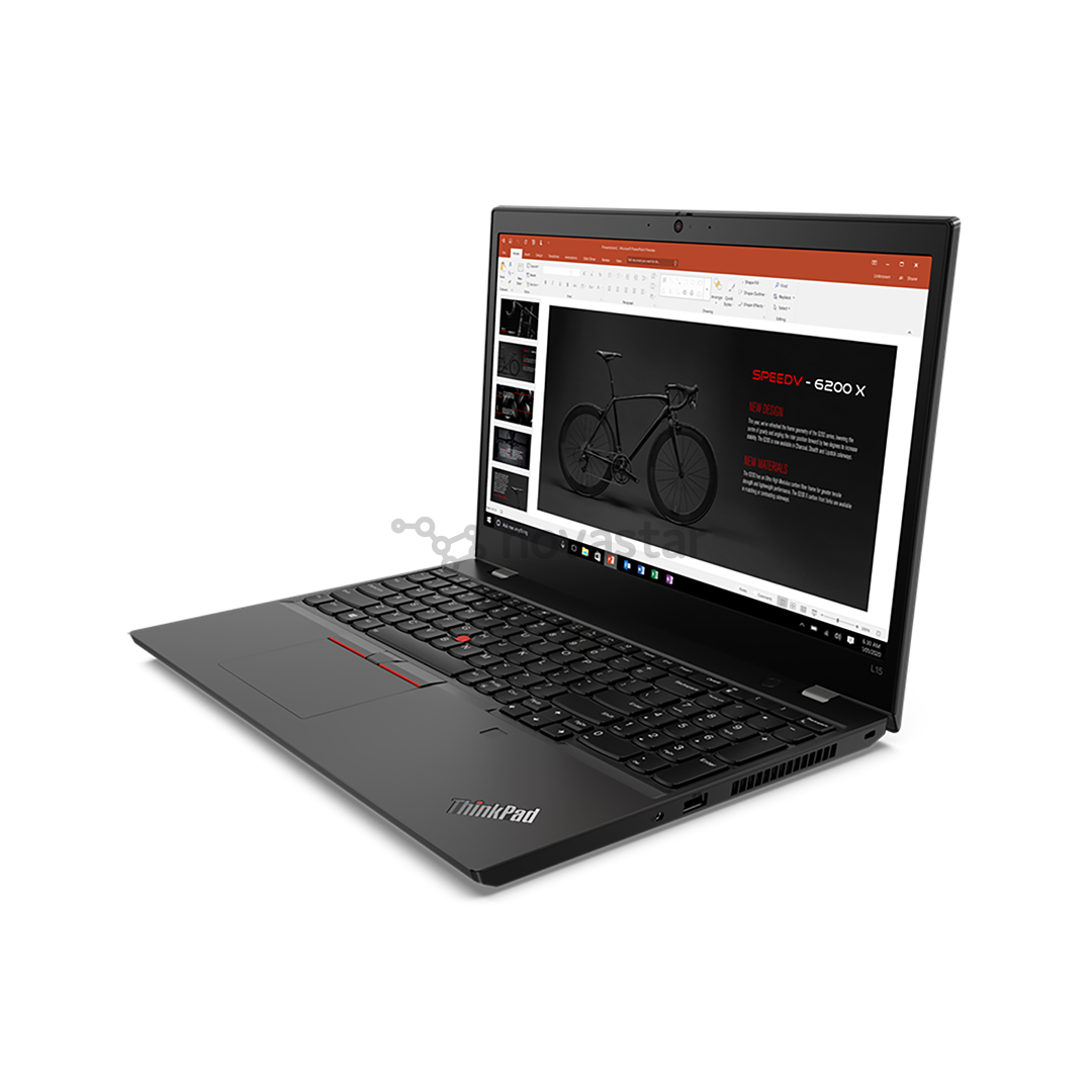 Nešiojamas kompiuteris Lenovo ThinkPad L15/AMD Ryzen 5 4500U/AMD Radeon Graphics/SSD 512GB/RAM 8GB/Nordic/WIN10P/BT