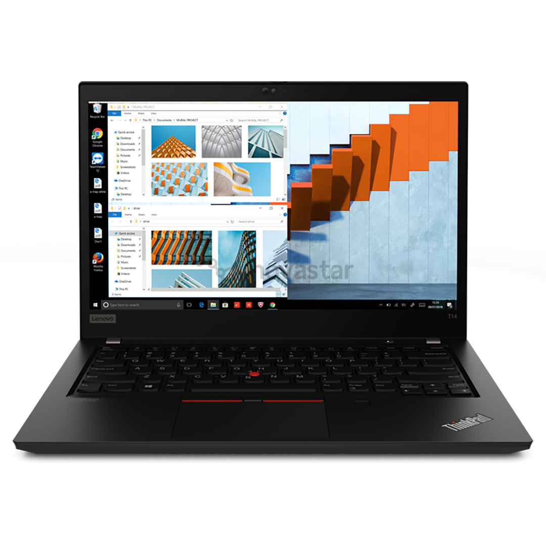 Nešiojamas kompiuteris Lenovo ThinkPad T14 G1/AMD Ryzen 5 PRO 4650U/MD Radeon Graphics/SSD 512GB/RAM 8GB/W10P/Nordic/BT