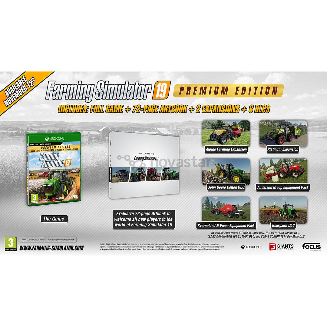 Žaidimas Xbox One / Series X/S game Farming Simulator 19 Premium Edition