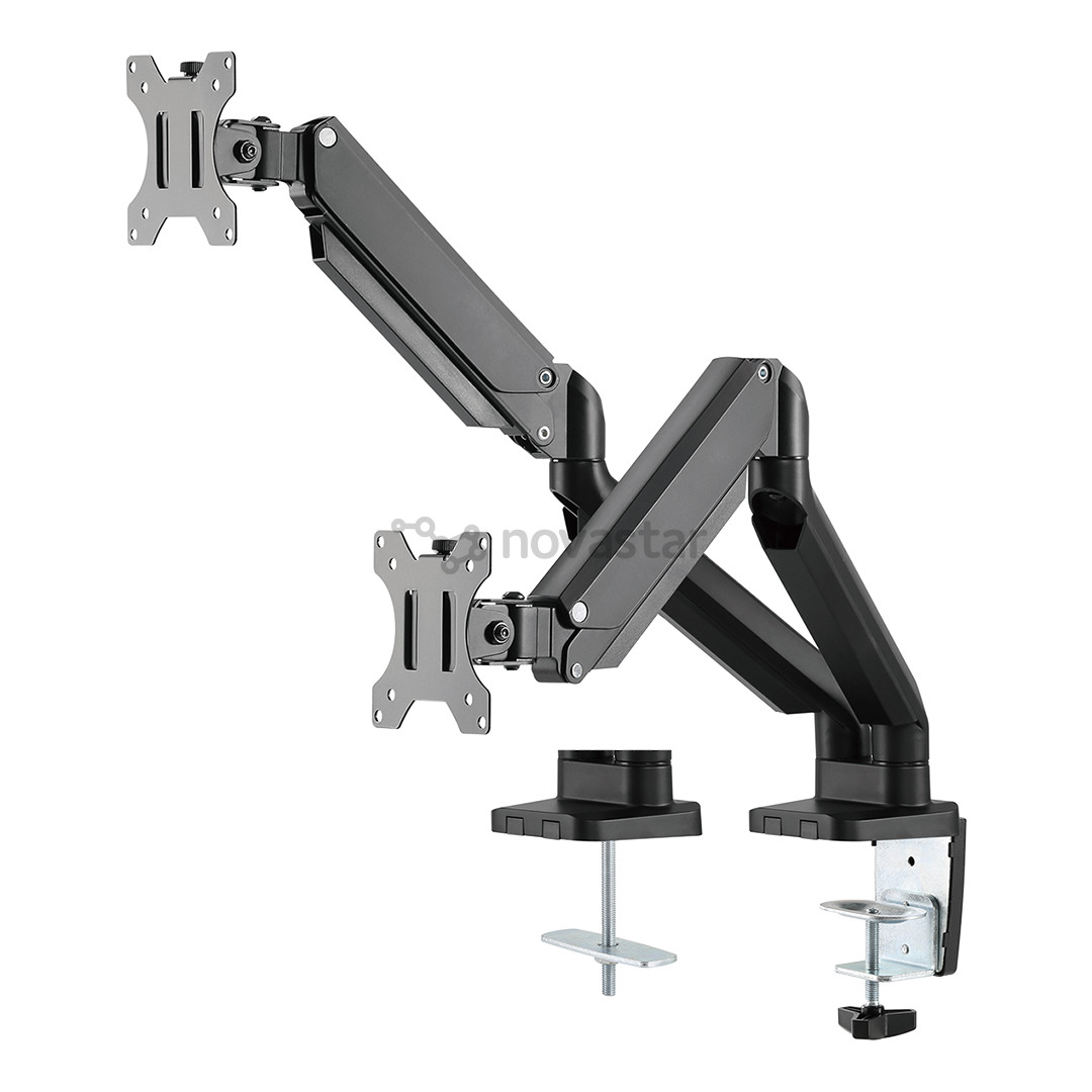 Laikiklis monitoriui Deltaco Dual Gas Spring ARM-0351