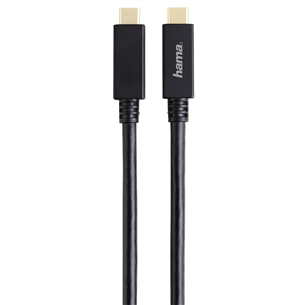Laidas Hama USB C 3,1 Gen2 > USB C plug 5A, 1m