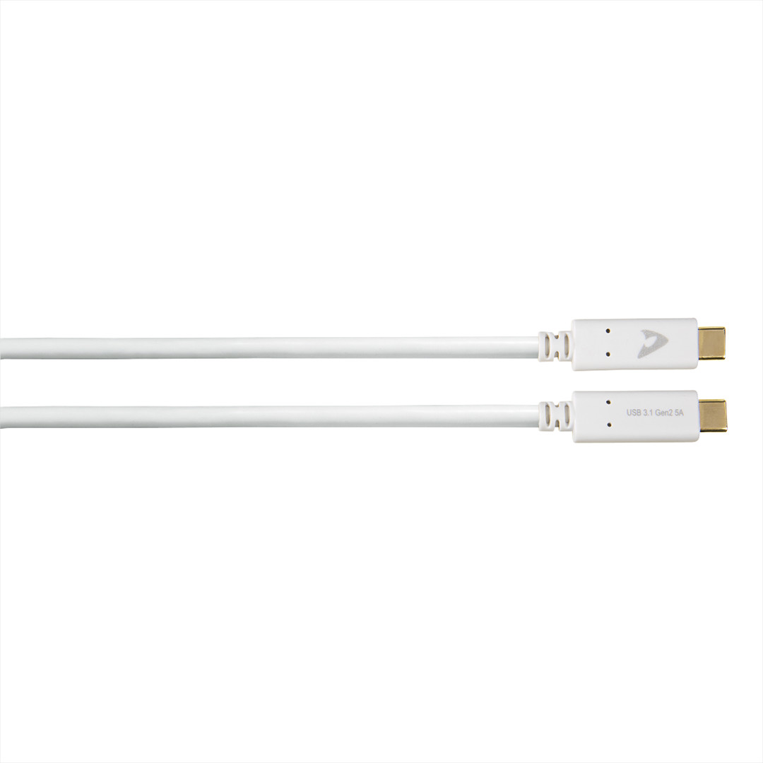 Laidas Avinity USB C 3,1 Gen2 > USB C plug 5A, 1m