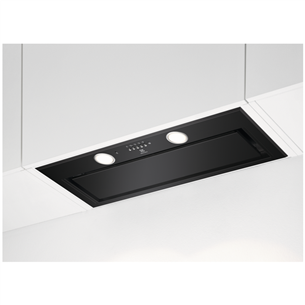 Electrolux, 700 m³/h, width 77 cm, black - Built-in Cooker Hood LFG719R