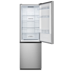 Hisense, Total No Frost, height 178.5 cm,  292 L, inox - Refrigerator