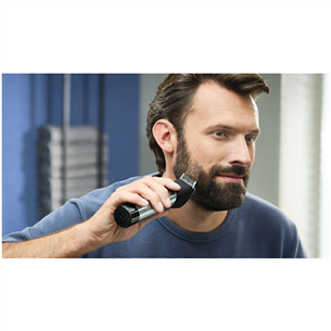 Philips Prestige 9000, black/silver - Beard trimmer