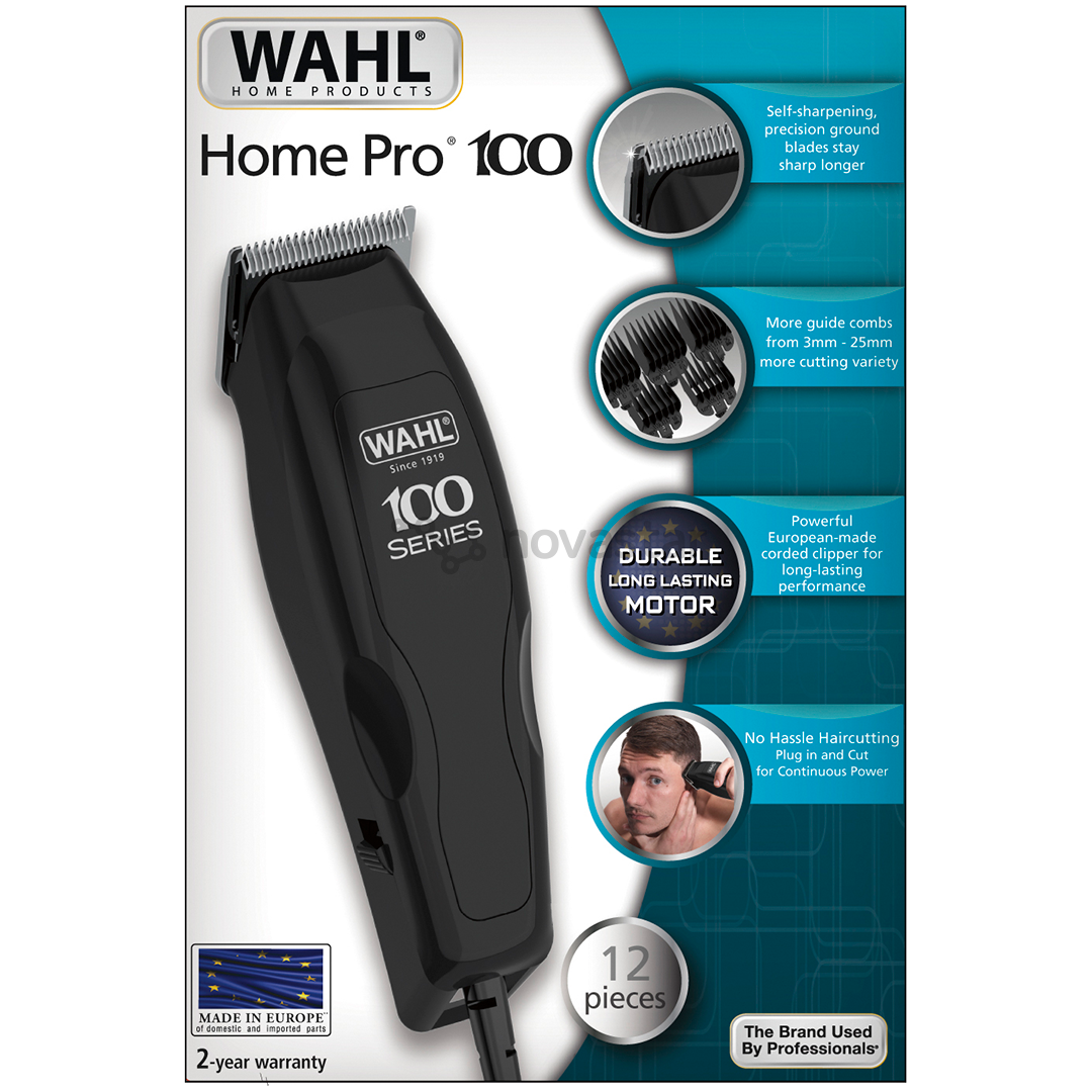 Plaukų kirpimo mašinėlė Wahl Home Pro 100
